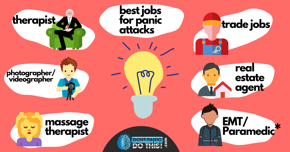 best jobs for panic attack sufferers image
