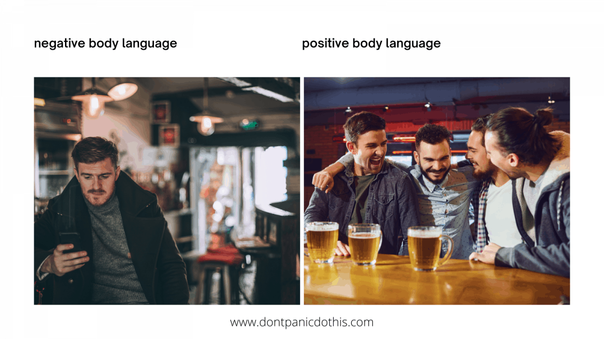 Positive Body Language Example