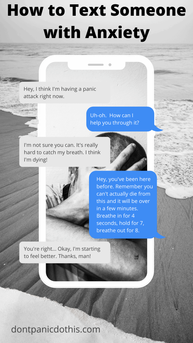 How to Comfort a Friend with Anxiety Over Text
