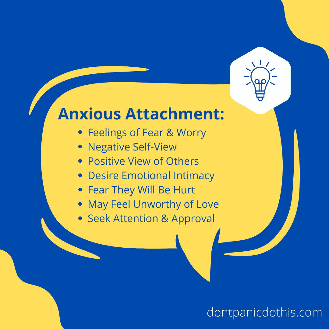 what is an anxious attachment style
